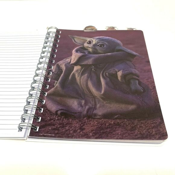 Star Wars The Mandalorian The Child Spiral Journal Notebook 96 Sheets New - Picture 9 of 12